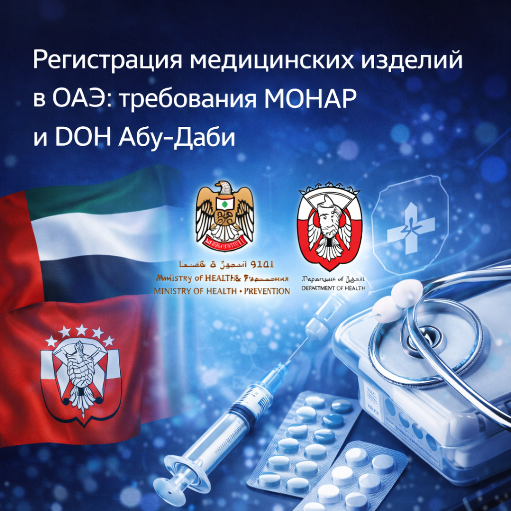 Регистрация медицинских изделий в ОАЭ: требования MOHAP и DOH Абу-Даби