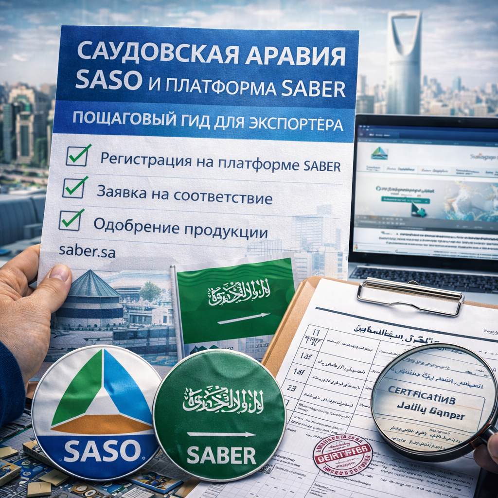 Саудовская Аравия SASO и платформа SABER: пошаговый гид для экспортёра