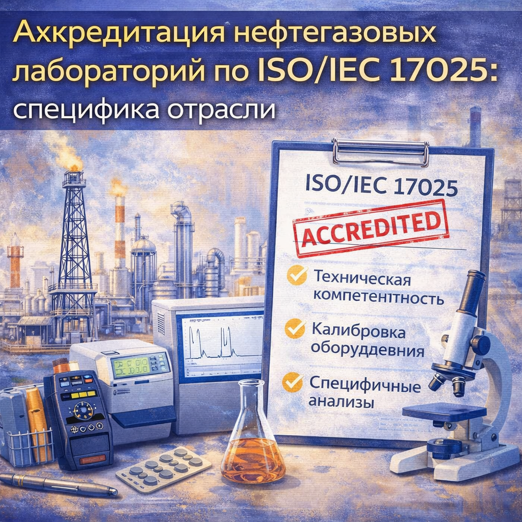 Аккредитация нефтегазовых лабораторий по ISO/IEC 17025: специфика отрасли