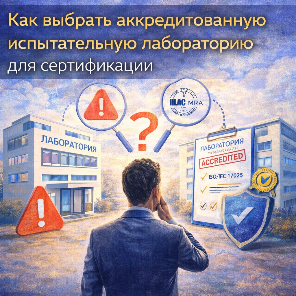 Как выбрать аккредитованную испытательную лабораторию для сертификации