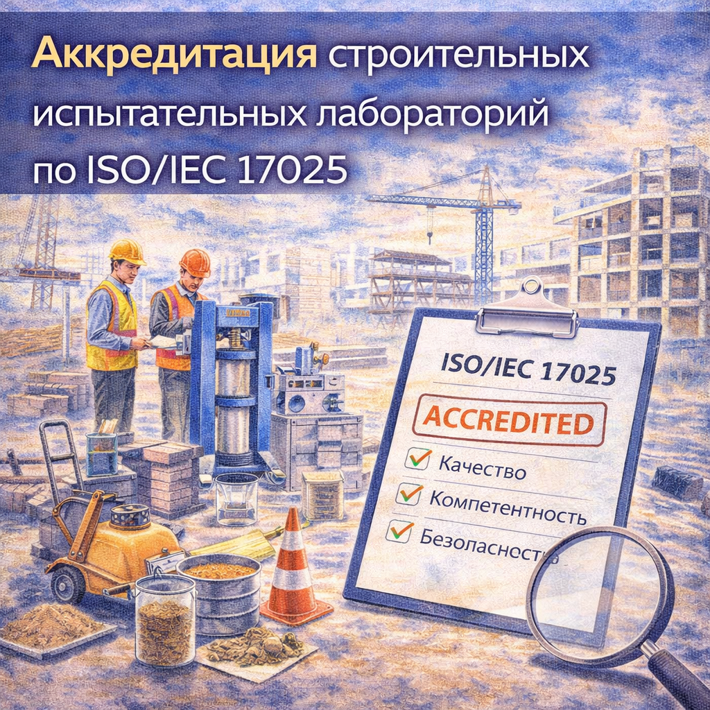 Аккредитация строительных испытательных лабораторий по ISO/IEC 17025