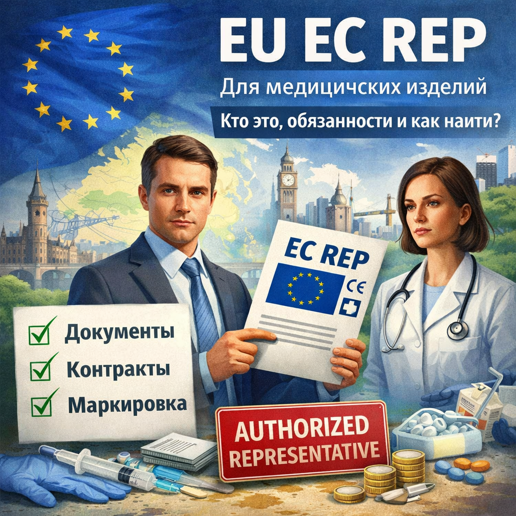 EU EC REP для медицинских изделий: кто это, обязанности и как найти