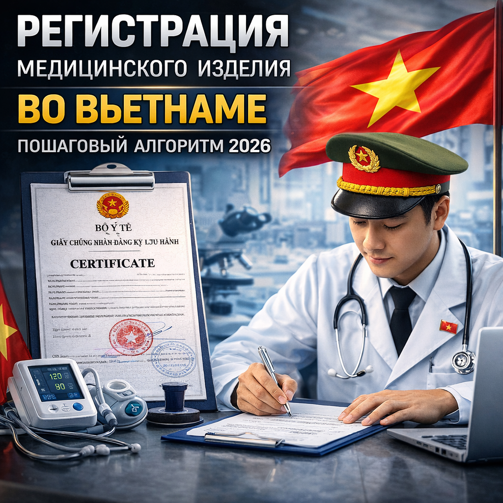 Регистрация медицинского изделия во Вьетнаме: пошаговый алгоритм 2026