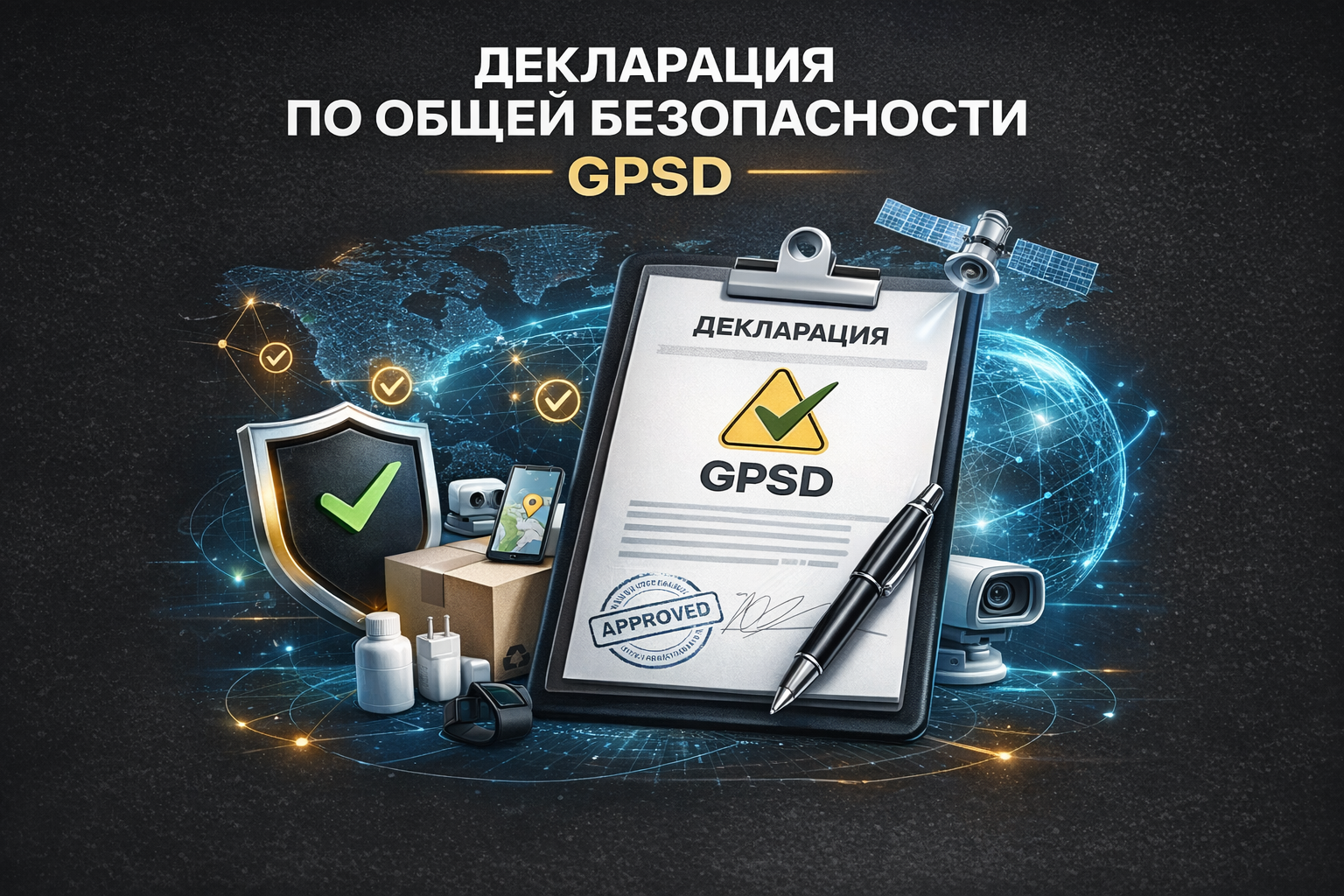 Декларация по директиве GPSD — подтверждение общей безопасности продукции для рынка ЕС