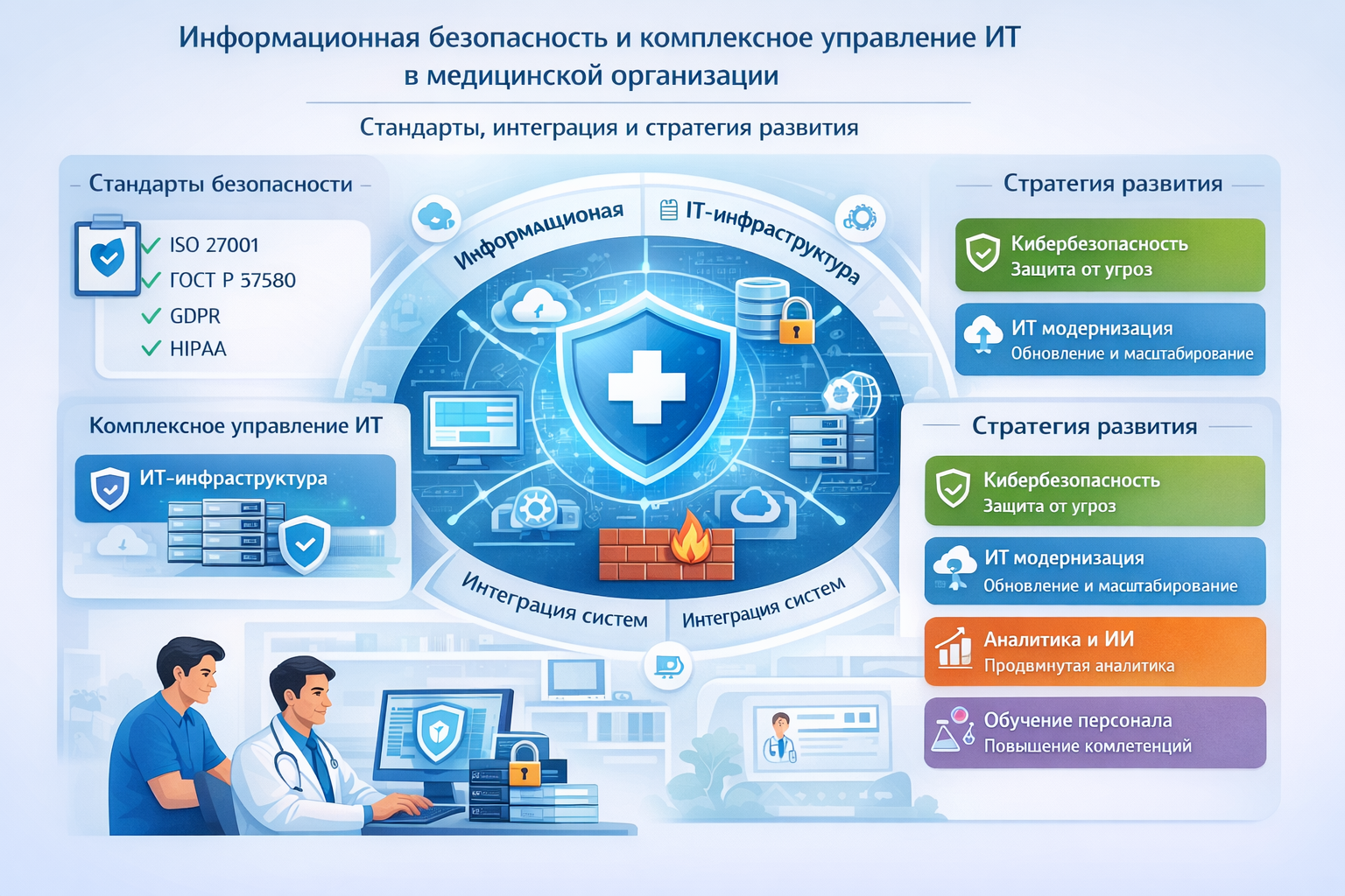 ИБ и управление ИТ в МО: стандарты, интегрированный подход и стратегия развития