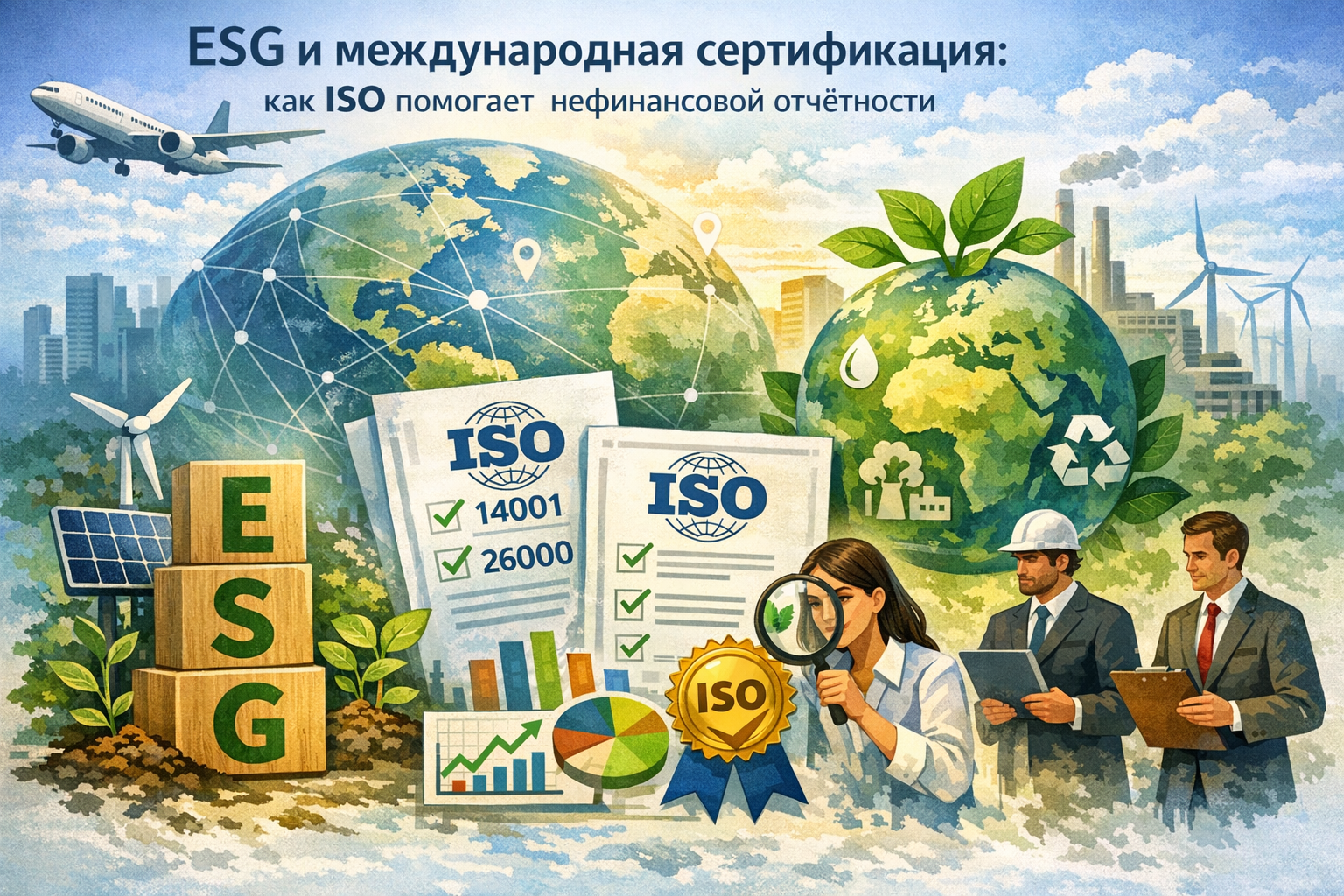 ESG и международная сертификация: как ISO помогает нефинансовой отчётности 2026