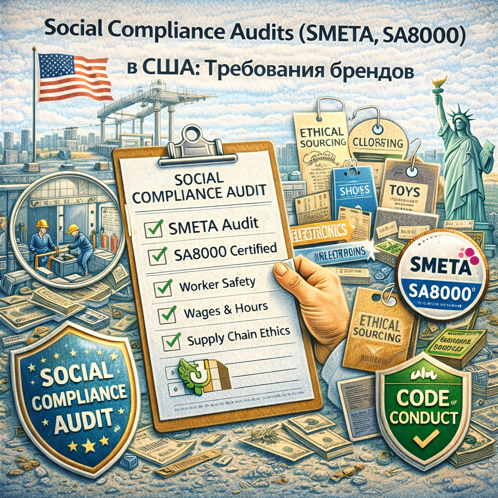 Social Compliance Audits (SMETA, SA8000) в США: Требования брендов