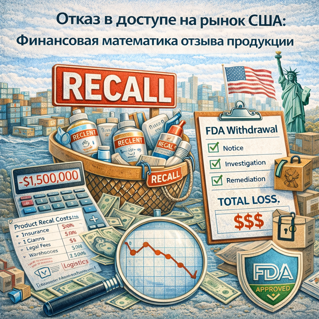 Отказ в доступе на рынок США: Финансовая математика отзыва продукции (Product Recall)