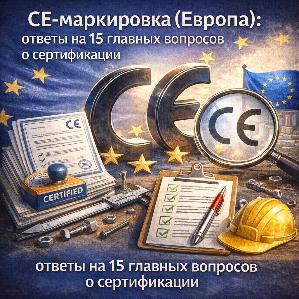 CE-маркировка (Европа): ответы на 15 главных вопросов о сертификации