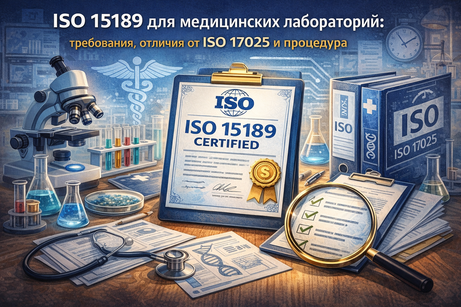ISO 15189 для медицинских лабораторий: требования, отличия от ISO 17025 и процедура