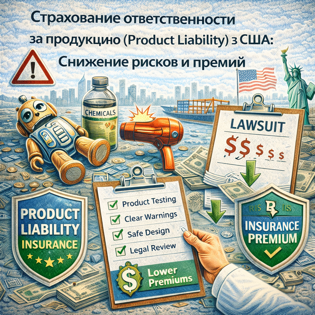 Страхование ответственности за продукцию (Product Liability) в США: Снижение рисков и премий