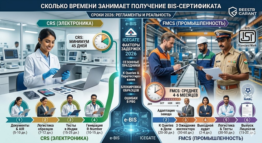 Сроки получения сертификата BIS: регламенты, реальные этапы и риски задержек в 2026 году