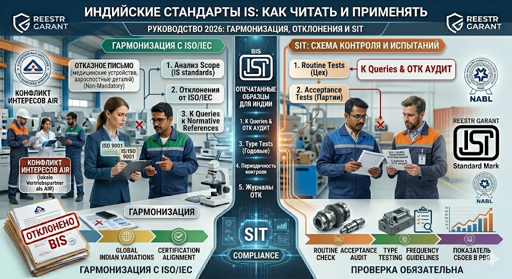 Национальные стандарты Индии IS: руководство по чтению, анализу и практическому применению