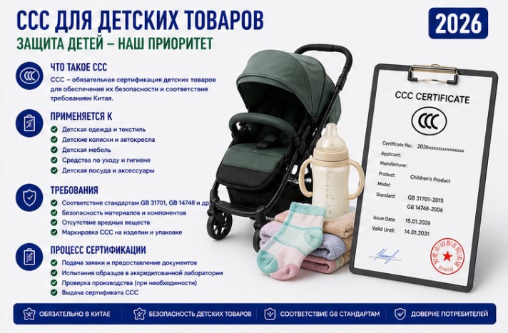 CCC для детских товаров
