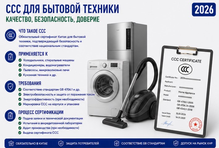 CCC для бытовой техники