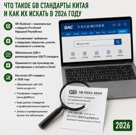 Что такое GB стандарты Китая и как их искать в 2026 году